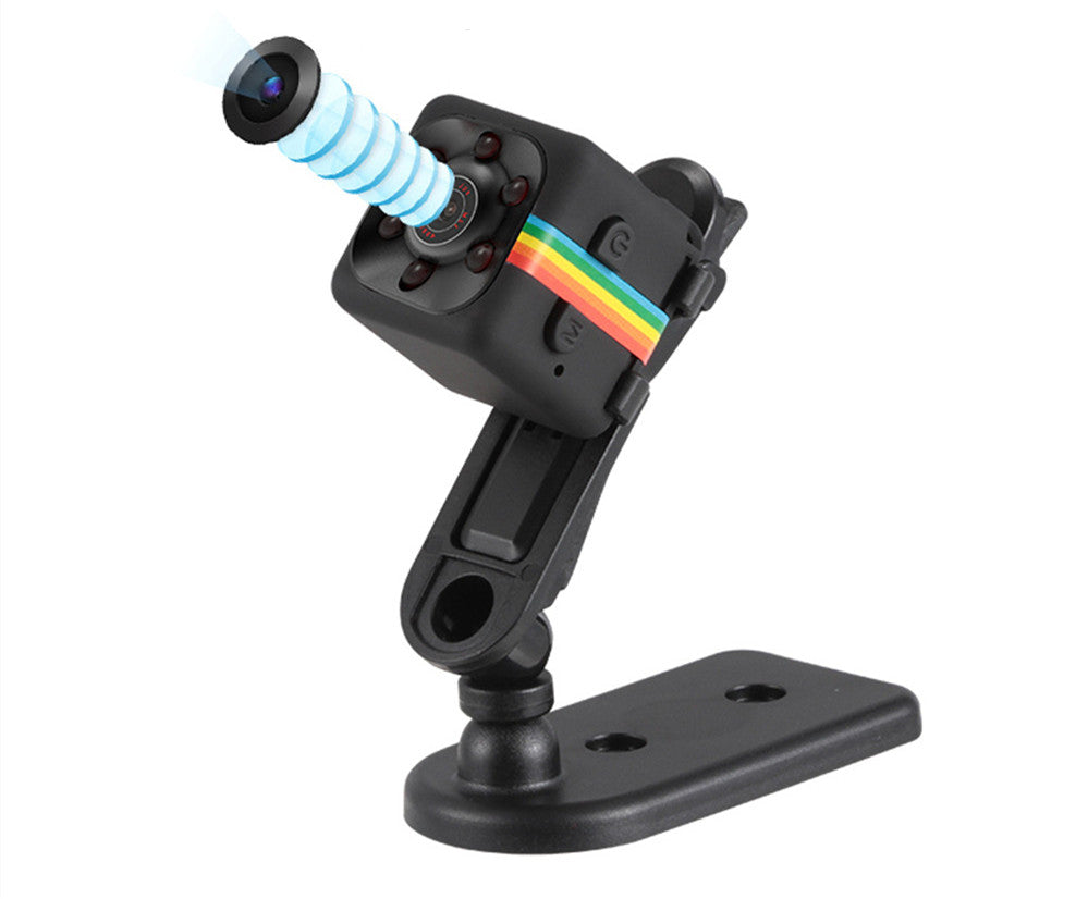 SQ11 1080P Super Mini IR Motion Detection Camera Video Camcorder - Black