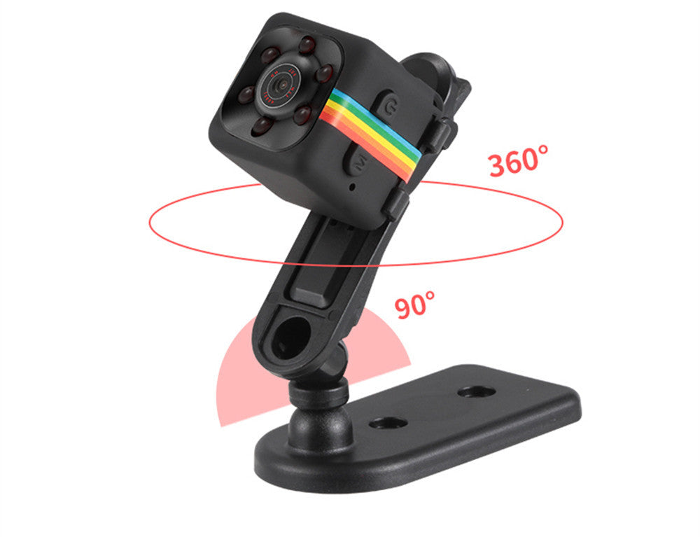 SQ11 1080P Super Mini IR Motion Detection Camera Video Camcorder - Black