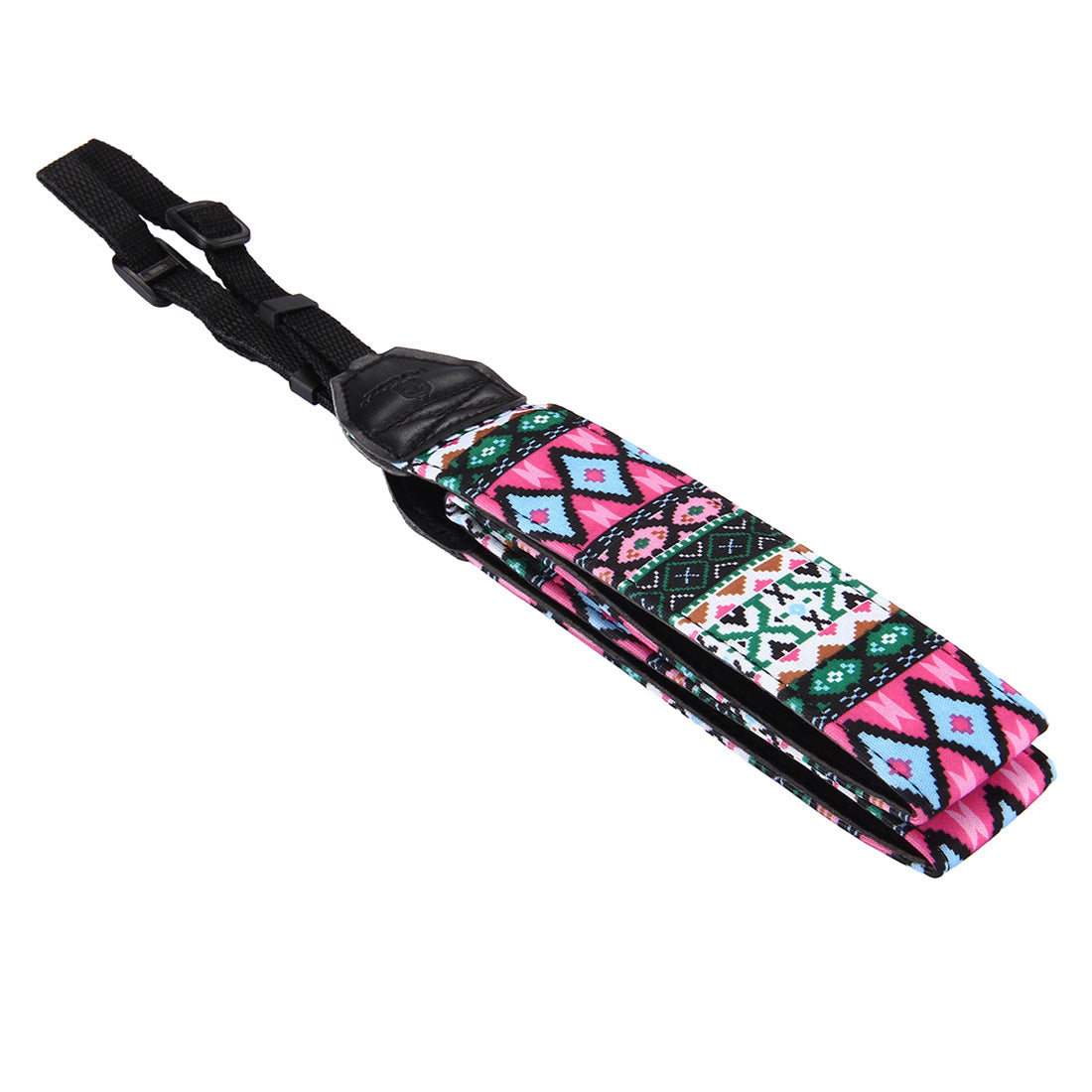 Puluz PU6005 Folk-custom Series Colorful Grid Pattern Cloth Shoulder Strap Camera Strap