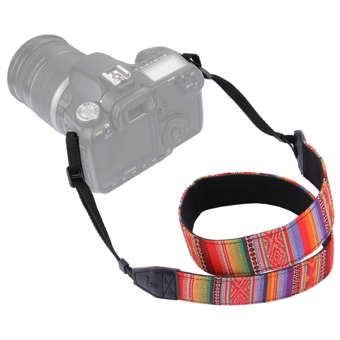 Puluz PU6004 Folk-custom Series Stripes Pattern Shoulder Neck Strap Camera Strap