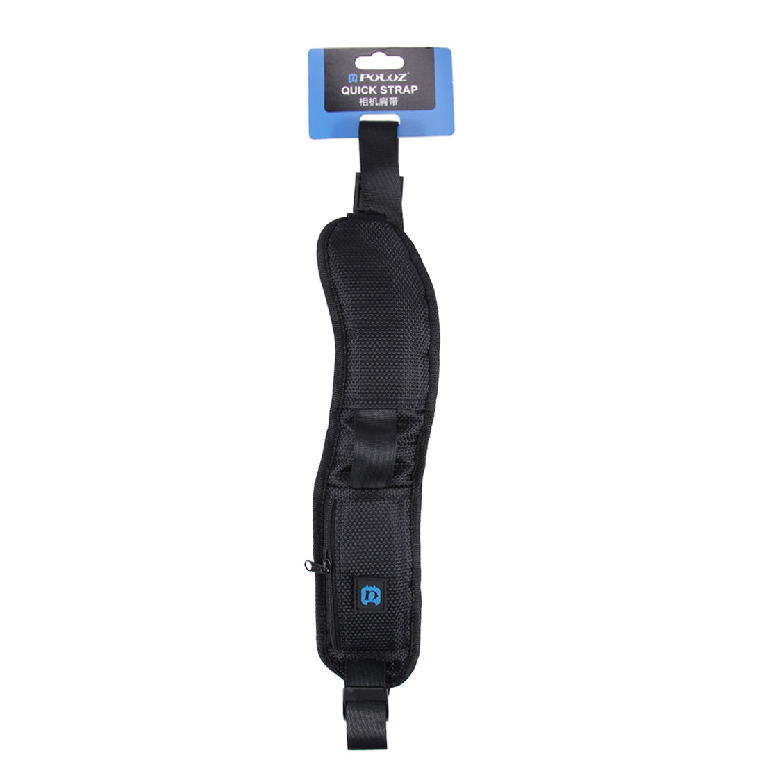 Puluz Anti-Slip Nylon Quick Release Soft Pad Single Shoulder Camera Strap with Metal Hook for SLR / DSLR Cameras