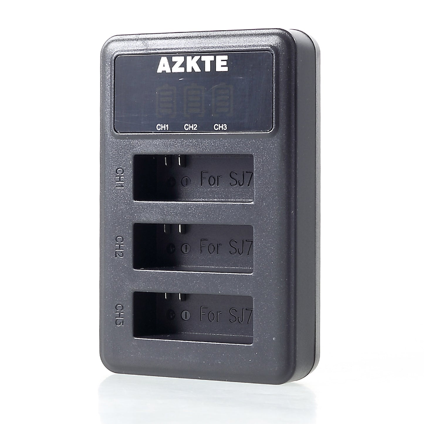 SJ115 for SJCAM SJ7 STAR [3 Channel] Battery Charger with LCD Display