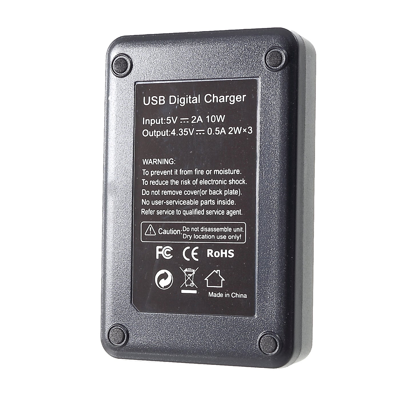 AT850 [LCD Display] 3-slot Battery Charger for GoPro Hero 5 6 7