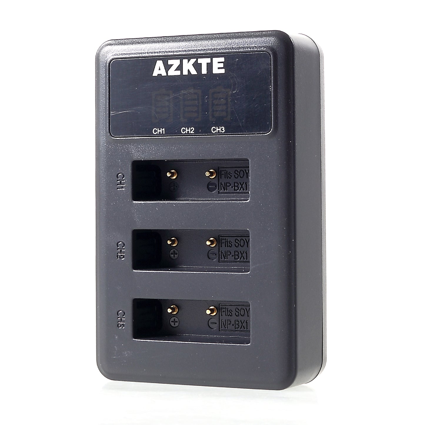 AS34 [LCD Display] [3 Channel] for Sony NP-BX1 Battery Charger