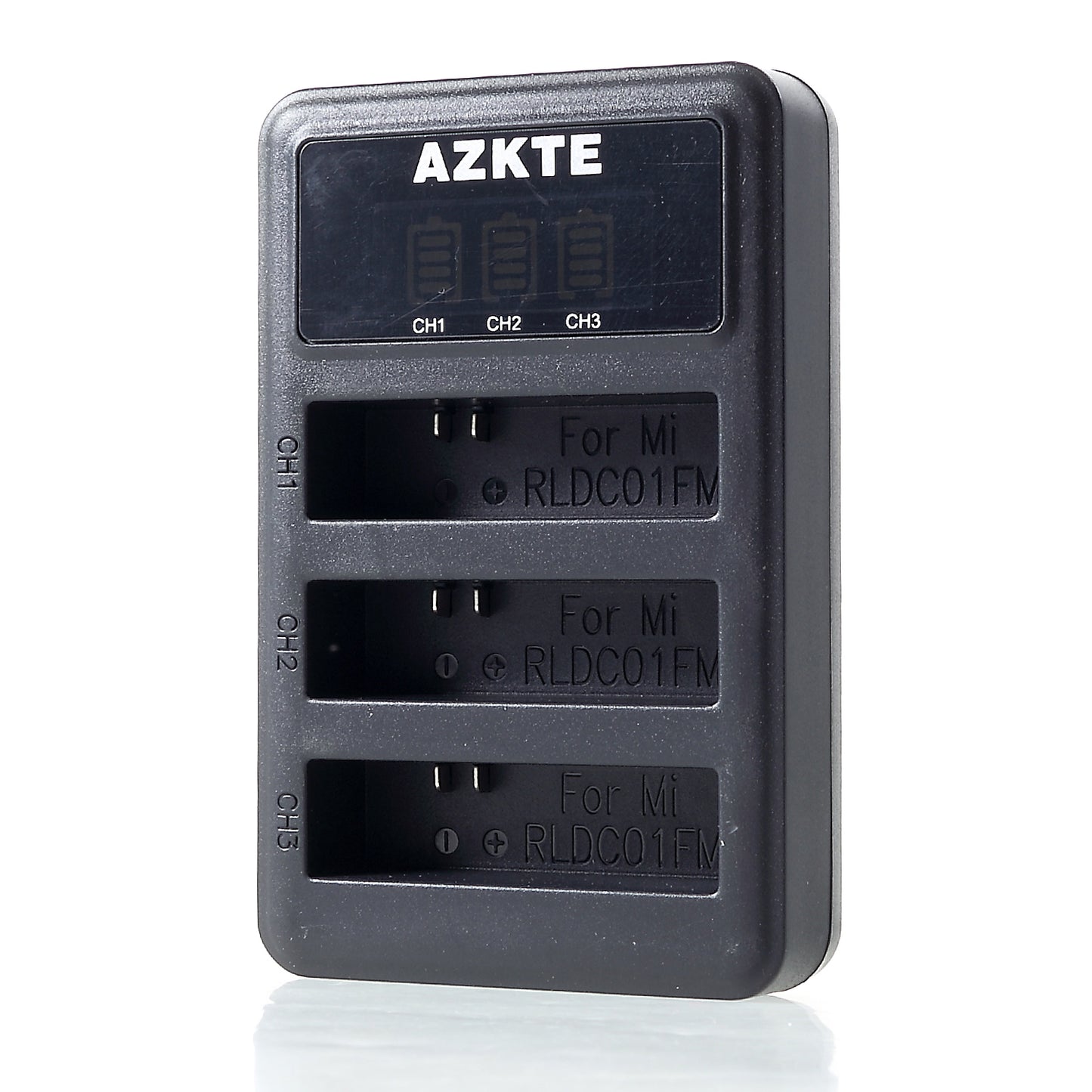 AT-M29 [3 Channel] Battery Charger for Mijia Camera with [LCD Display]