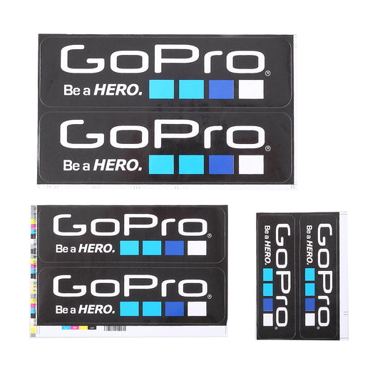 6Pcs/Set for GoPro Hero Camera Adhesive Decals Stickers Graphic Replacement Set