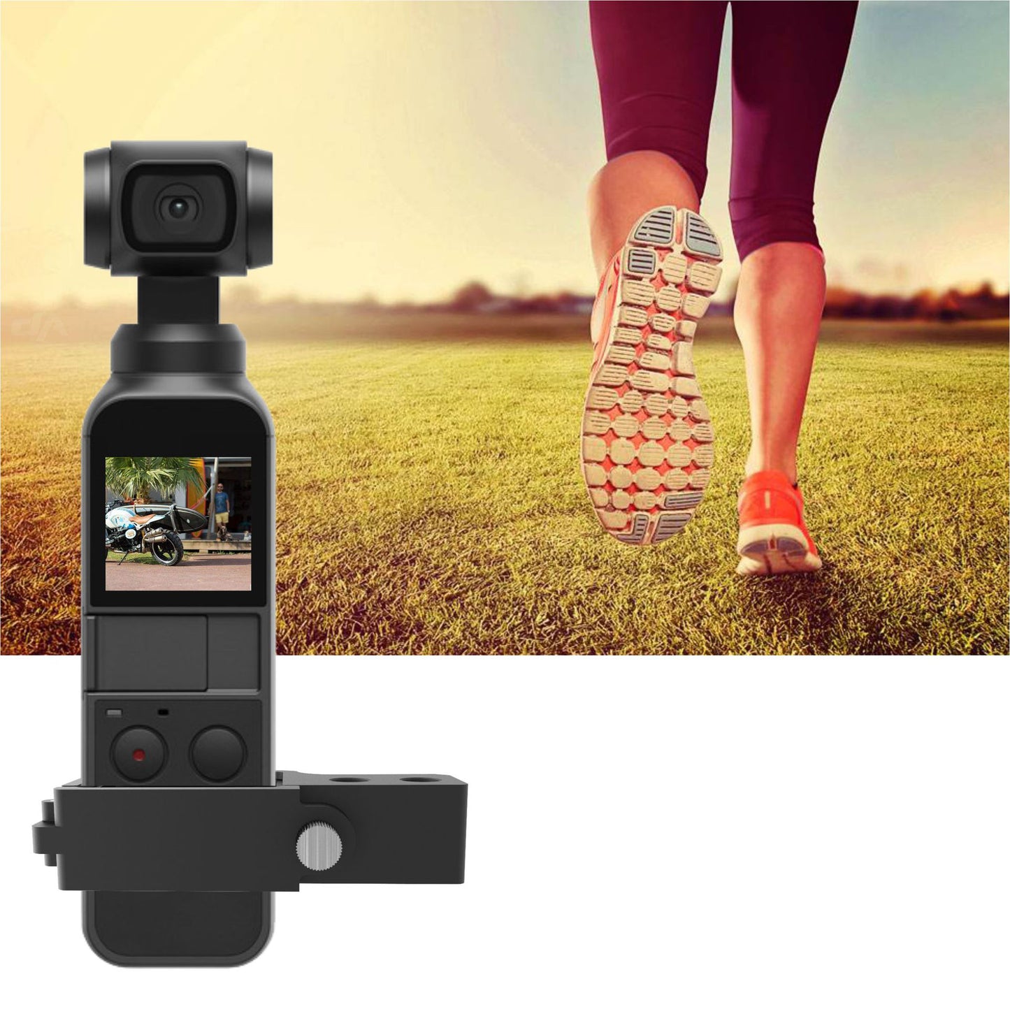 Aluminum Expansion Module Adapter Plate Board for DJI Osmo Pocket (DA Phone Bracket)