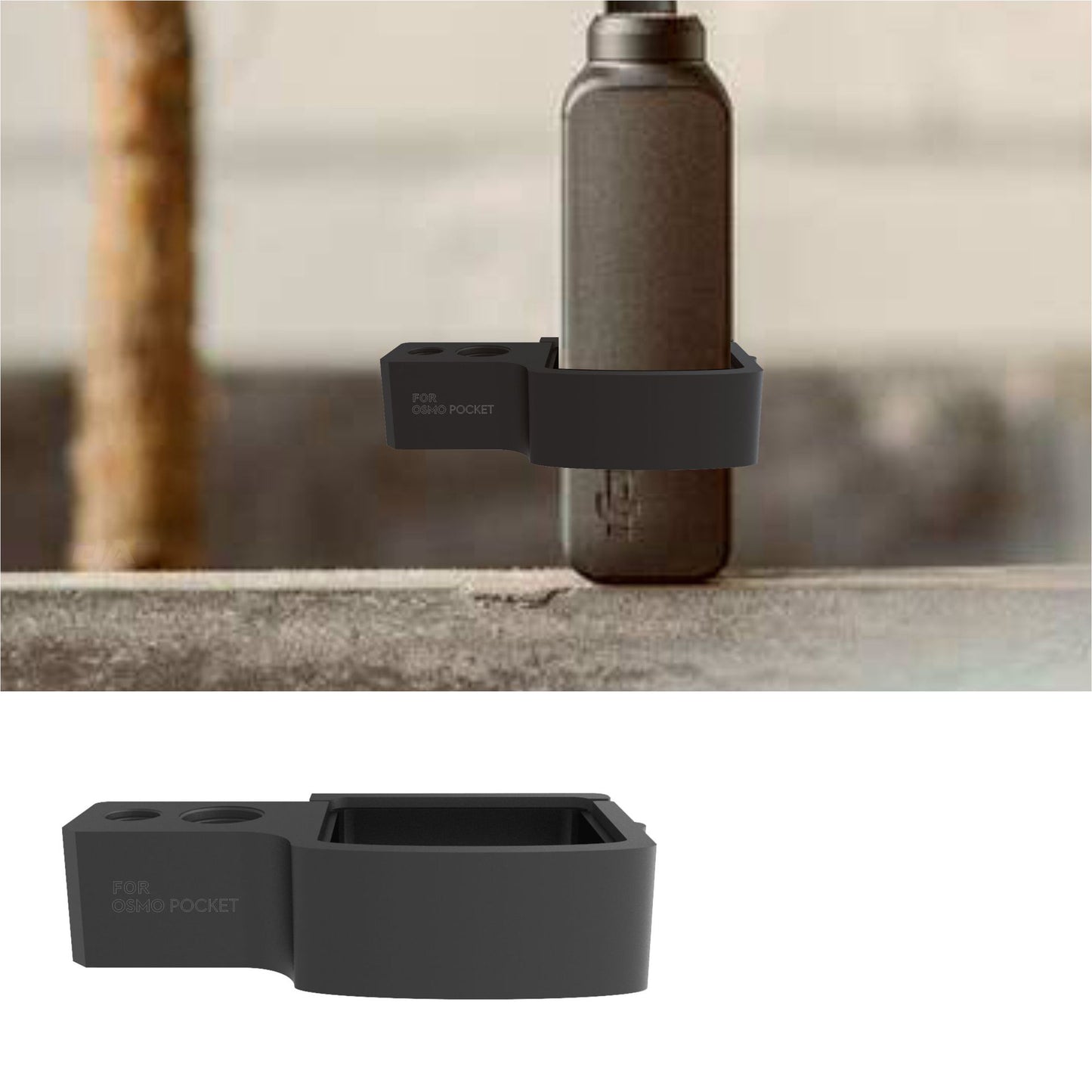 Aluminum Expansion Module Adapter Plate Board for DJI Osmo Pocket (DA Phone Bracket)