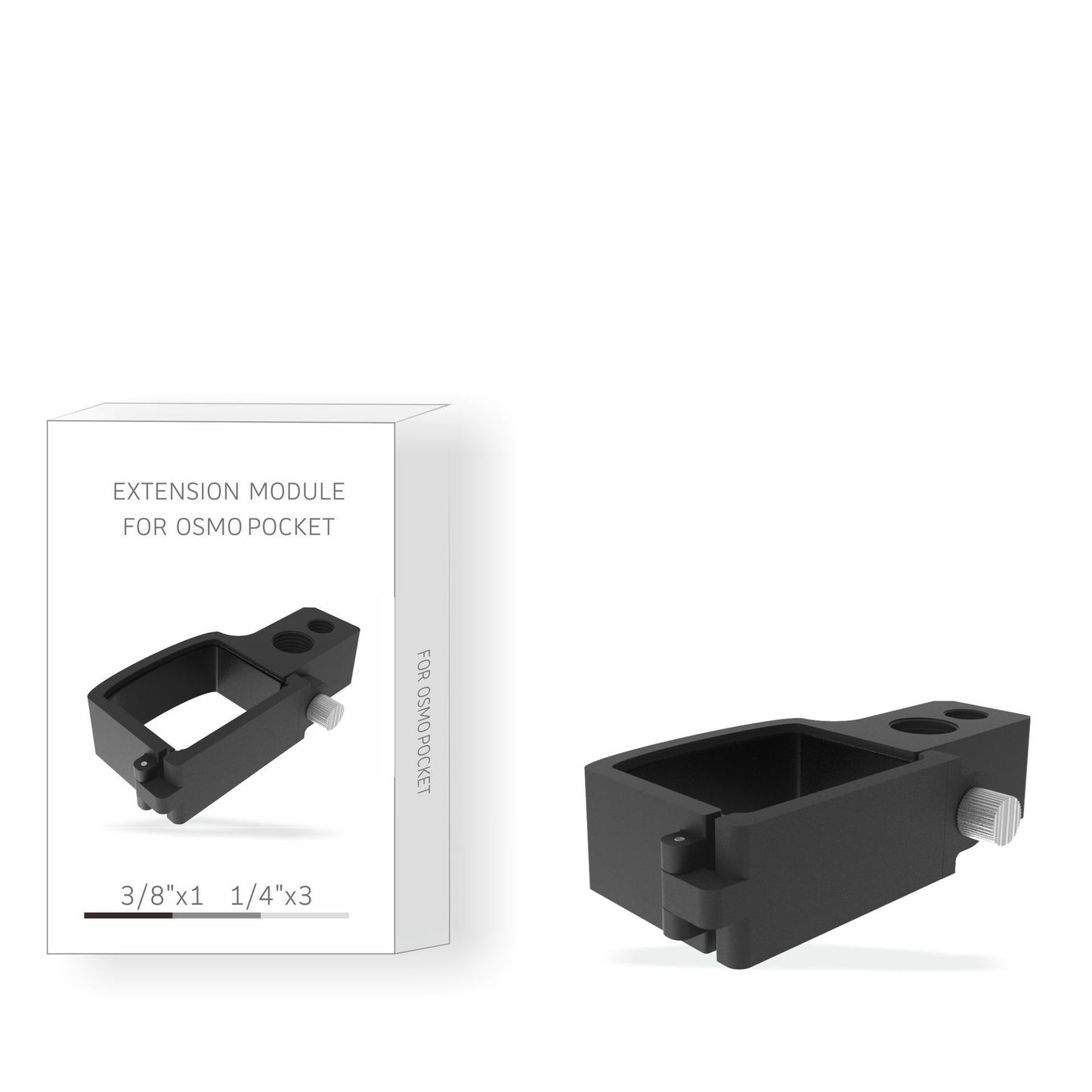 Aluminum Expansion Module Adapter Plate Board for DJI Osmo Pocket (DA Phone Bracket)