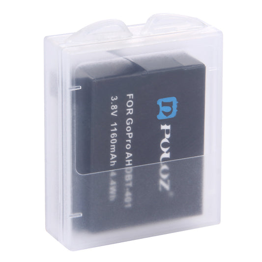 Puluz PU136B Battery Protective Storage Box Transparent Case for GoPro Hero 4