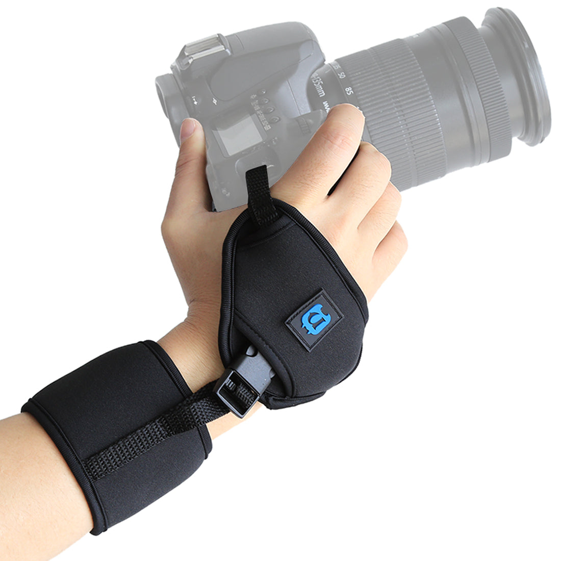 Puluz PU224 Neoprene Wristband for SLR / Digital Camera - Black