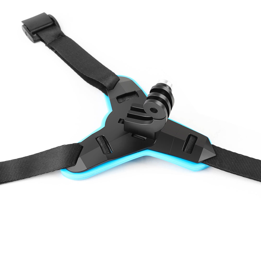 XTGP523 Integrated Motorcycle Helmet Strap Chin Mount Holder for GoPro Hero7 6 5 XiaoYi Action Camera Accessories