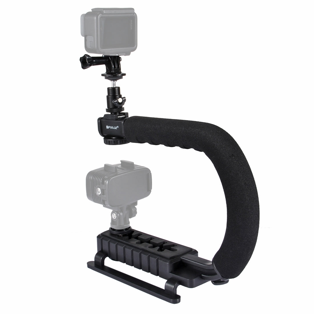 Puluz PKT3011 U Shape DV Stabilizing Handle Bracket for DV Camcorder/DSLR Camera
