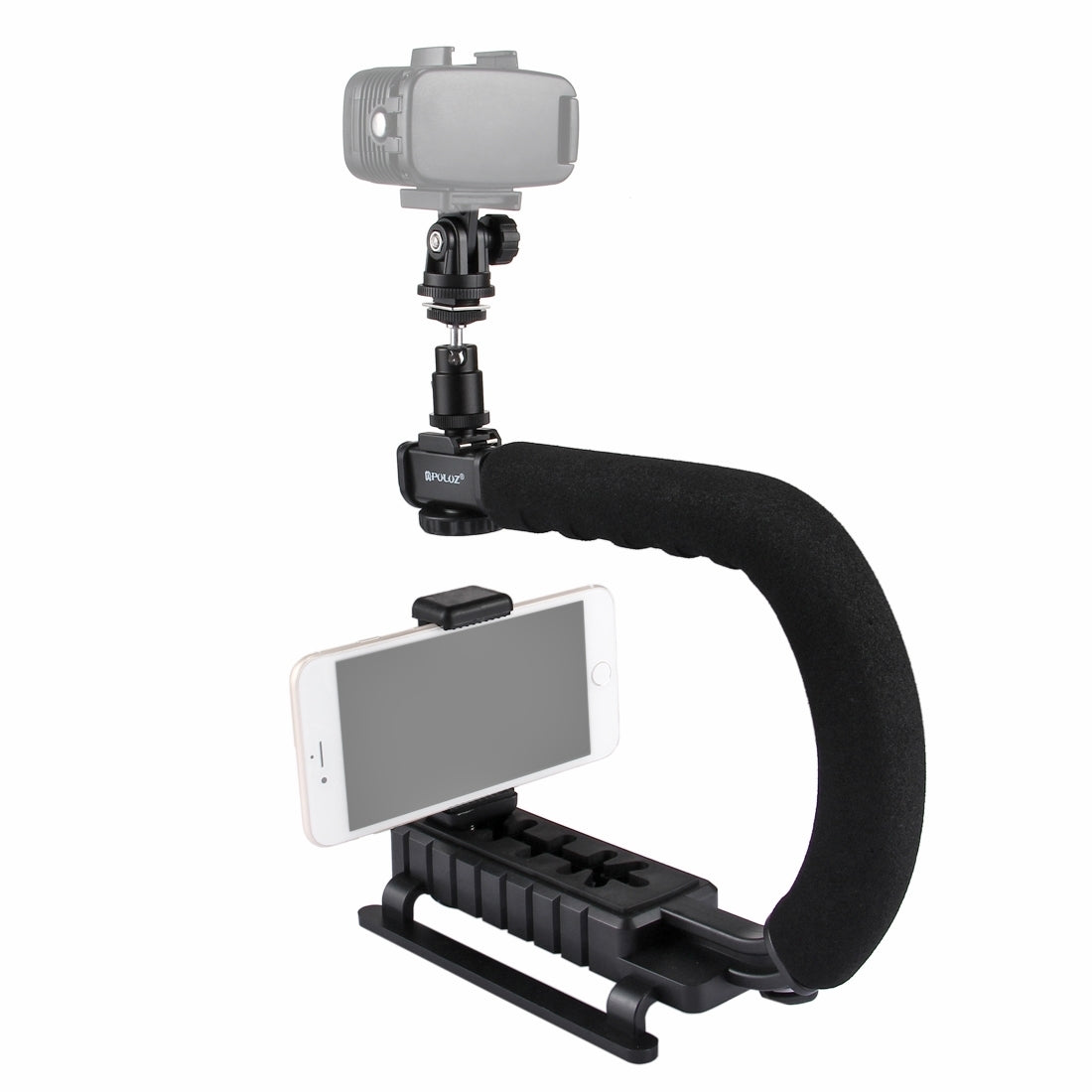 Puluz PKT3011 U Shape DV Stabilizing Handle Bracket for DV Camcorder/DSLR Camera