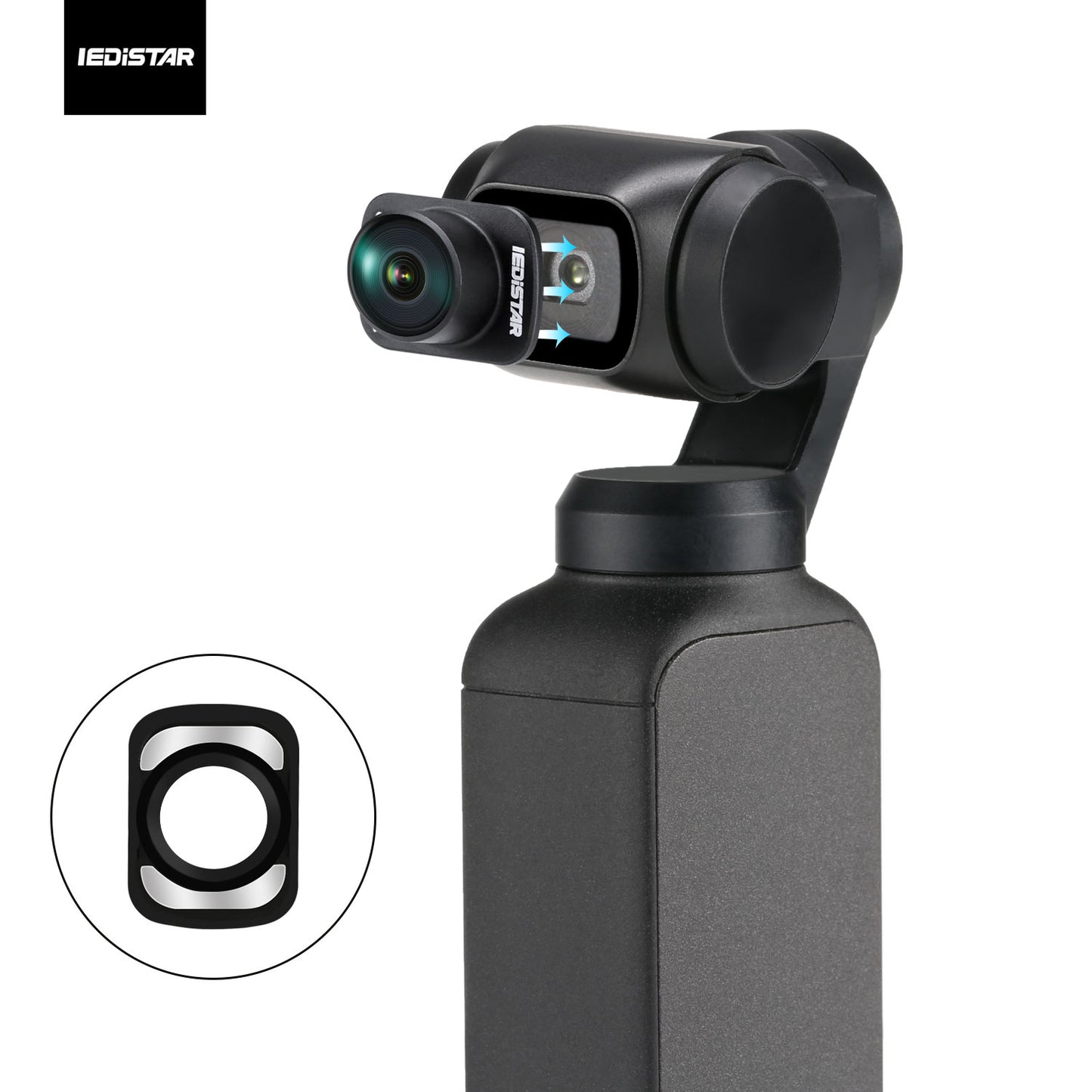 DX-10 Fisheye Lens Mobile Phone Fish Eye Lenses for DJI OSMO Pocket Camera Stabilizer