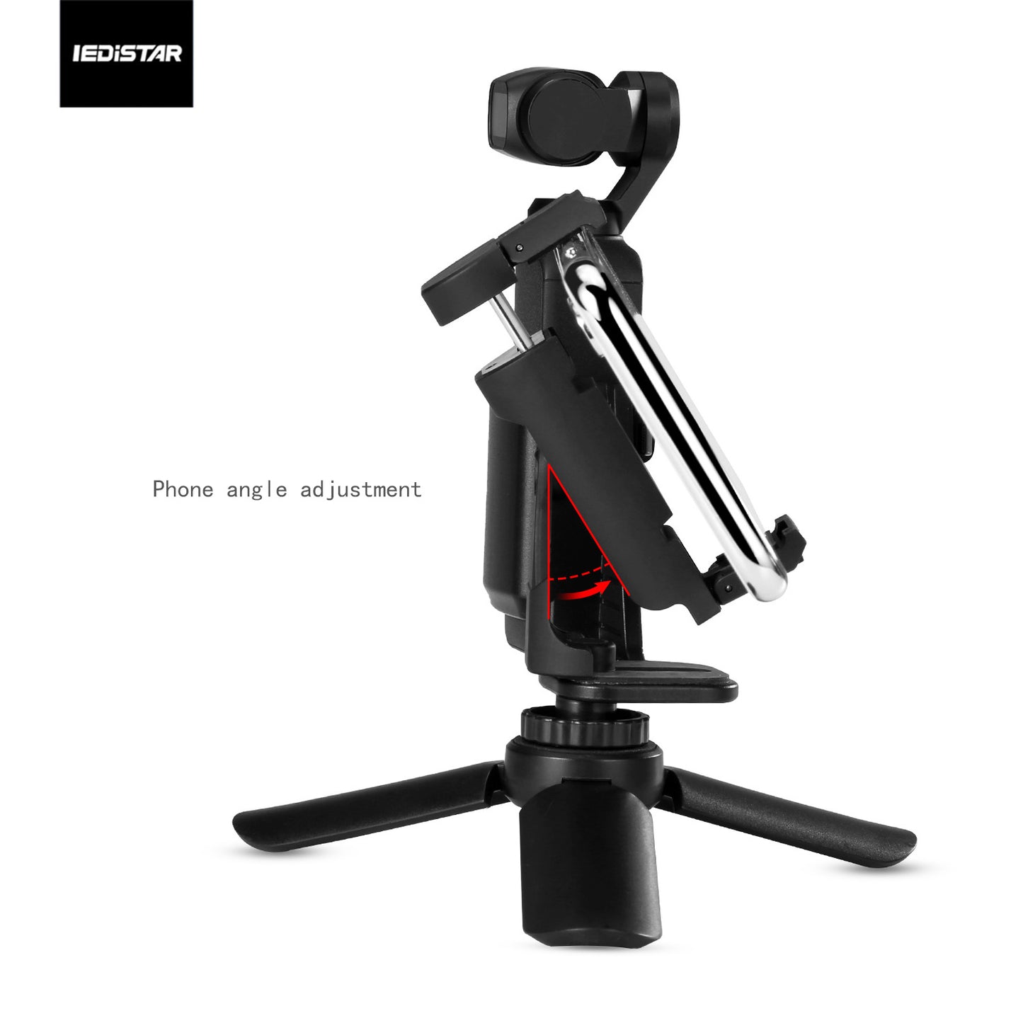 Aluminum Extened Tripod Rod for DX-90 DJI Osmo Pocket Handheld Phone Holder Selfie Stick