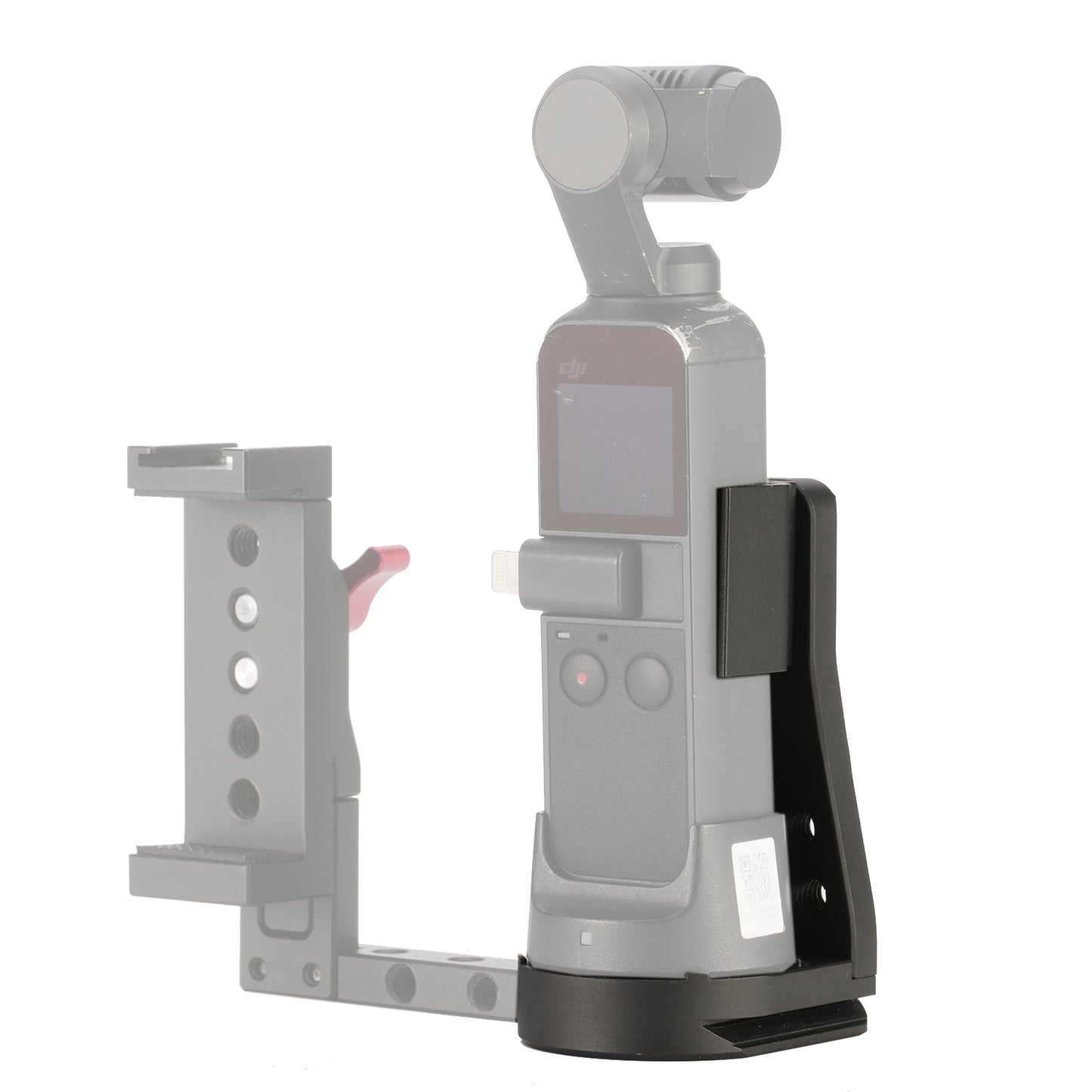 Handheld Phone Holder with Bracket Cinema Grip for DJI Osmo Pocket Mount Accessories