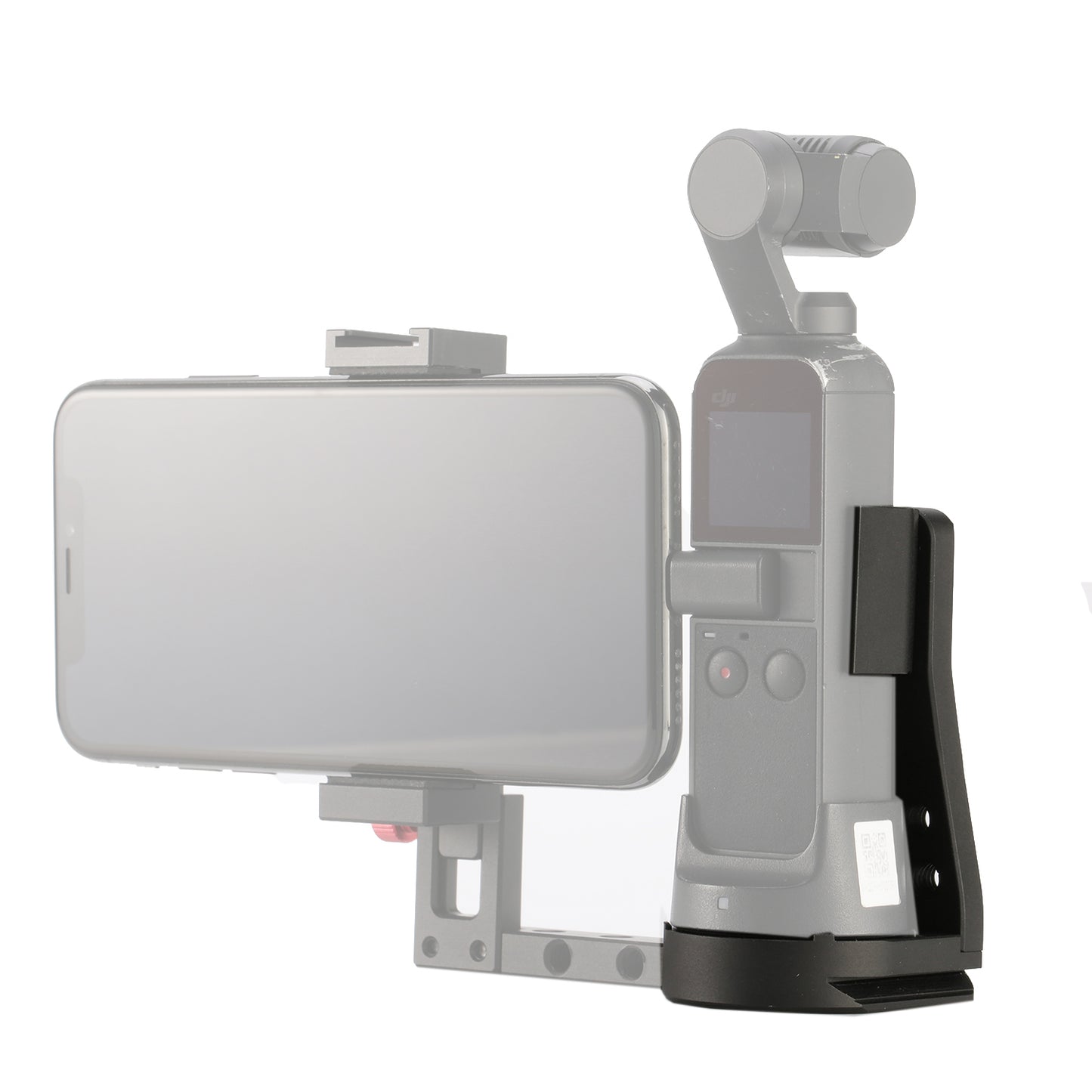 Handheld Phone Holder with Bracket Cinema Grip for DJI Osmo Pocket Mount Accessories