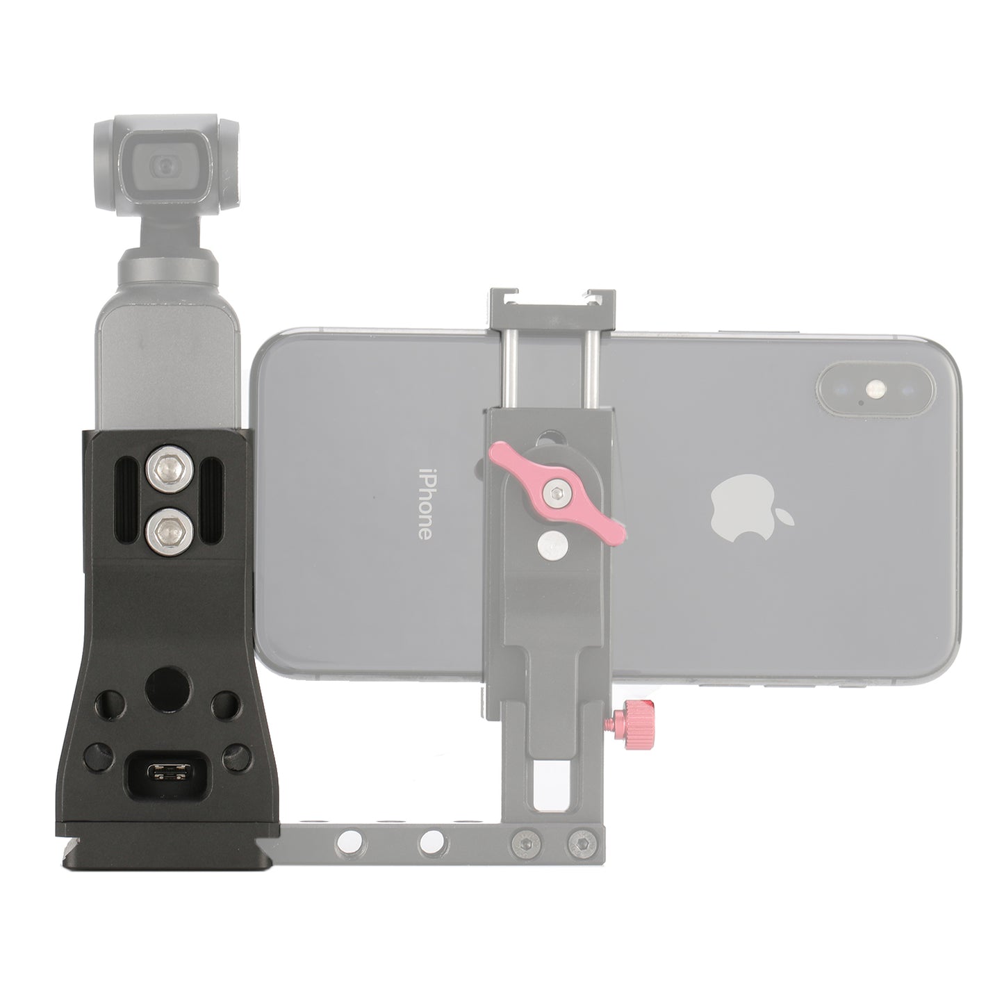 Handheld Phone Holder with Bracket Cinema Grip for DJI Osmo Pocket Mount Accessories