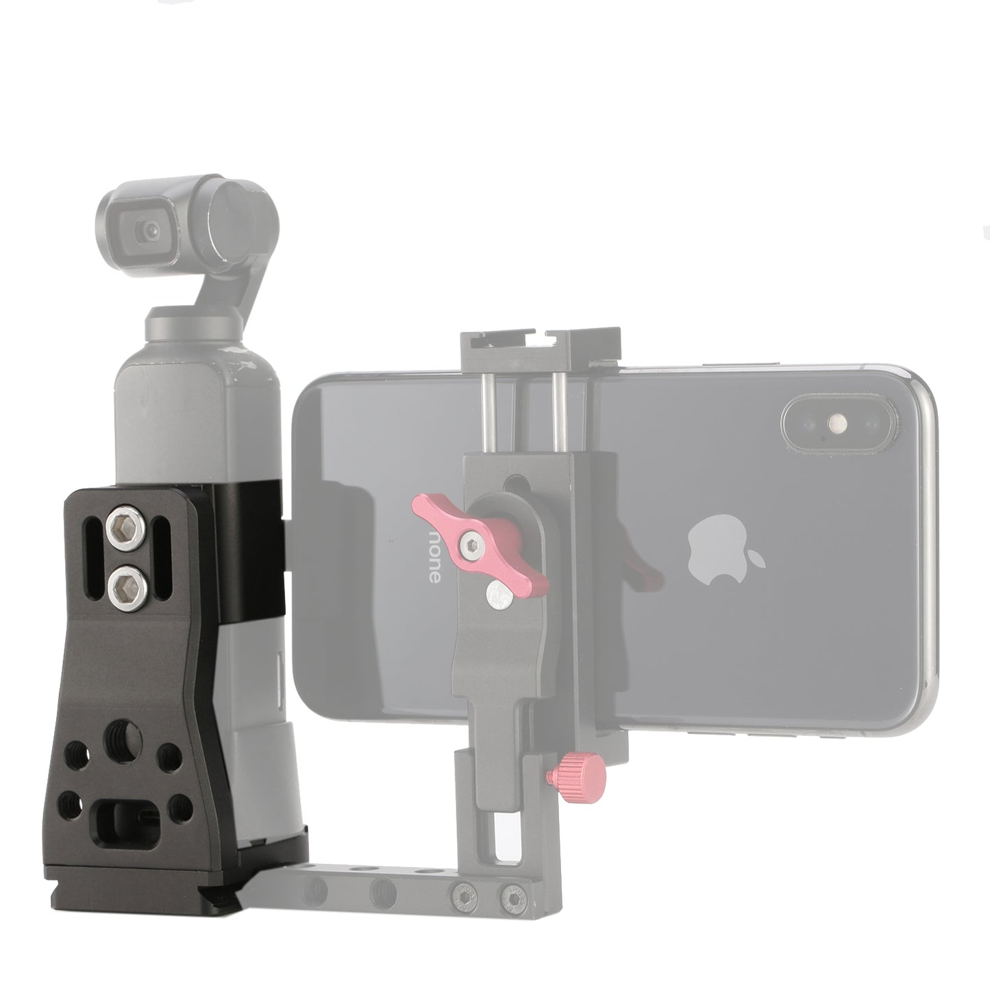 Handheld Phone Holder with Bracket Cinema Grip for DJI Osmo Pocket Mount Accessories