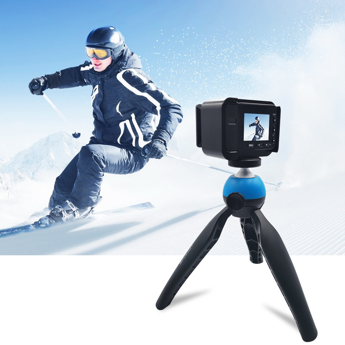 PULUZ Aluminum Alloy Protective Cage + 37mm UV Filter Lens + Lens Sunshade with Screws and Screwdrivers for Sony RX0 II