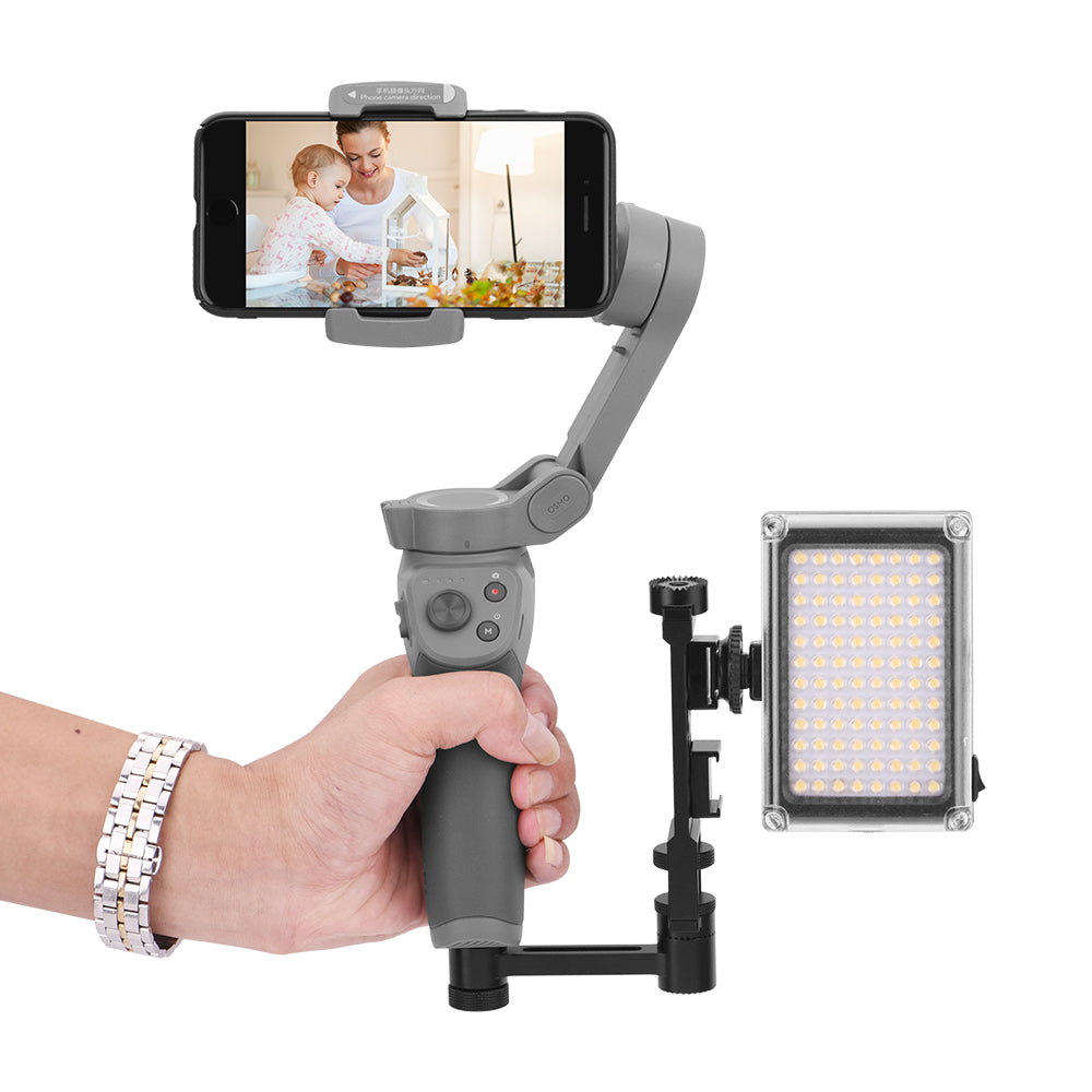 Portable Straight Extension Arm Mount Holder for DJI Osmo Mobile 3 Gimbal Camera