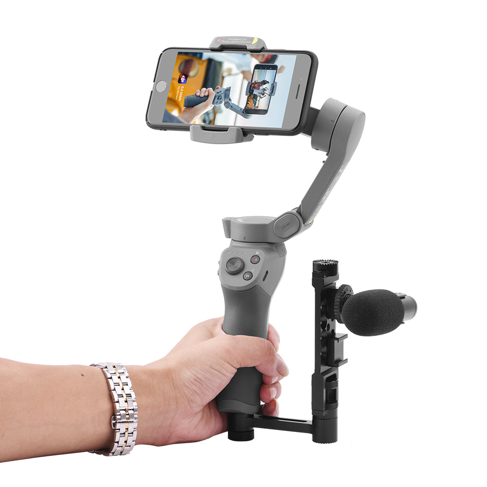 Portable Straight Extension Arm Mount Holder for DJI Osmo Mobile 3 Gimbal Camera