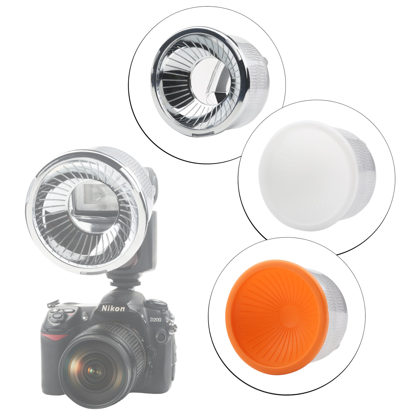 Shoot XT-508 Lambancy Dome Flash Diffuser for Canon Eos 1200D Nikon D3400 D5300 D750 Sony A6000 X3000 DSLR Camera Fotografia Accessory