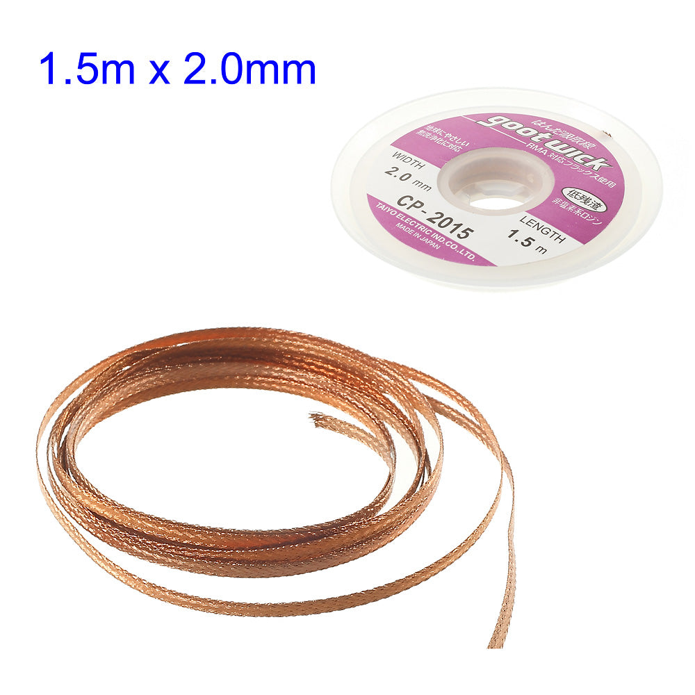 GOOT WICK Soldering Remover CP-2015, 2mmx1.5m