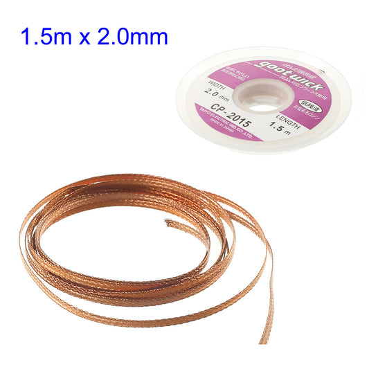 GOOT WICK Soldering Remover CP-2015, 2mmx1.5m