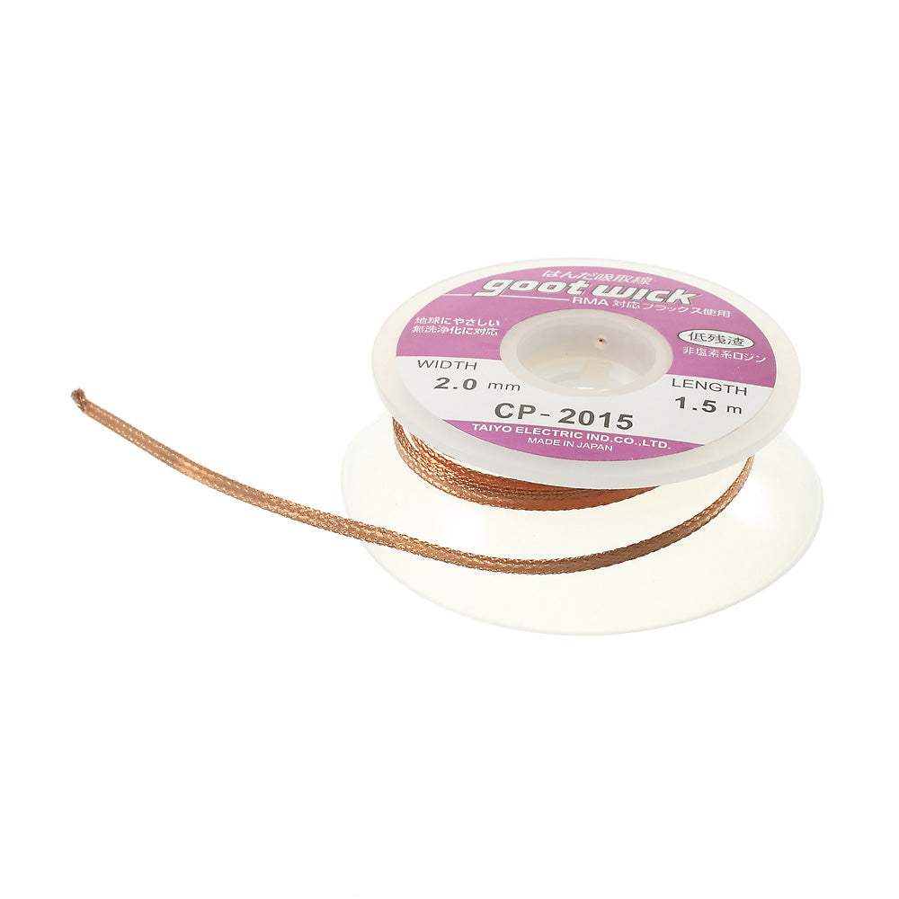 GOOT WICK Soldering Remover CP-2015, 2mmx1.5m