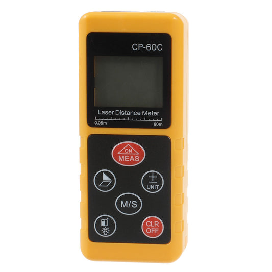 CP-60C Handheld Digital Laser Distance Meter Range Finder 0.05m to 60m