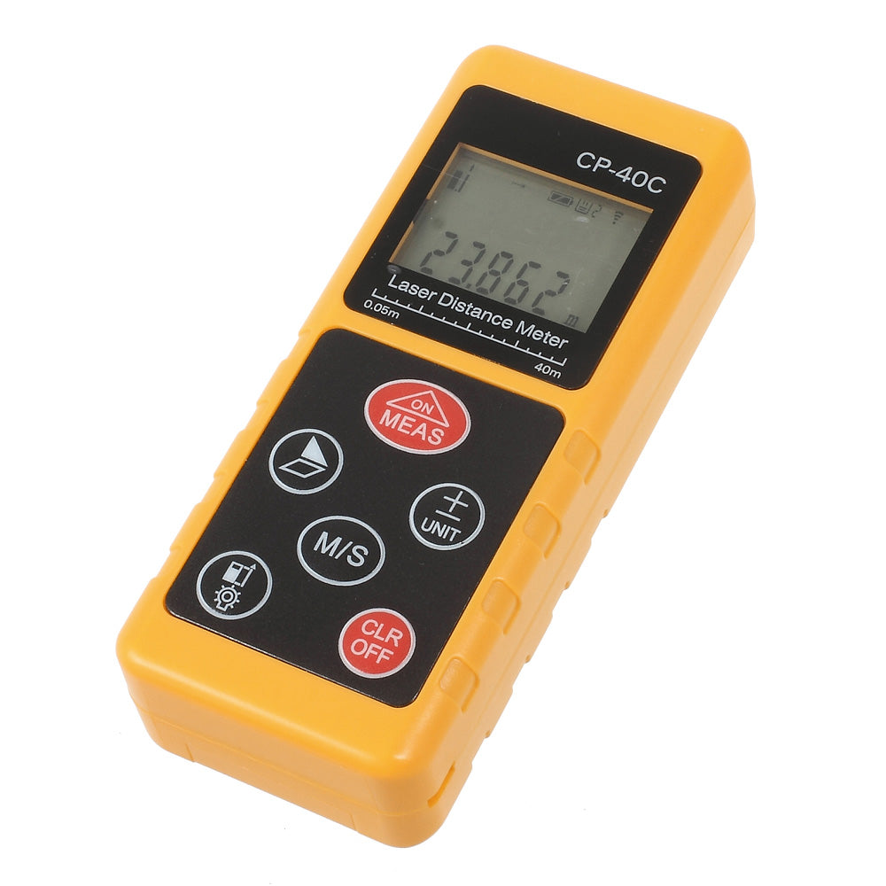 CP-40C 40m Handheld Digital Laser Distance Meter Diastimeter Range Finder