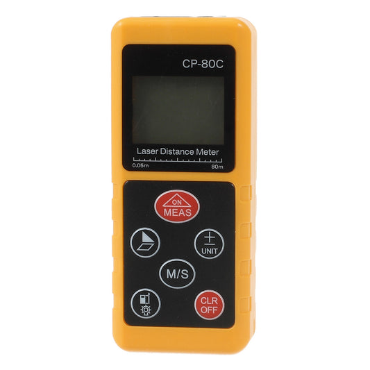 CP-80C 80m Digital Laser Distance Meter Rangefinder Area/Volume Calculation