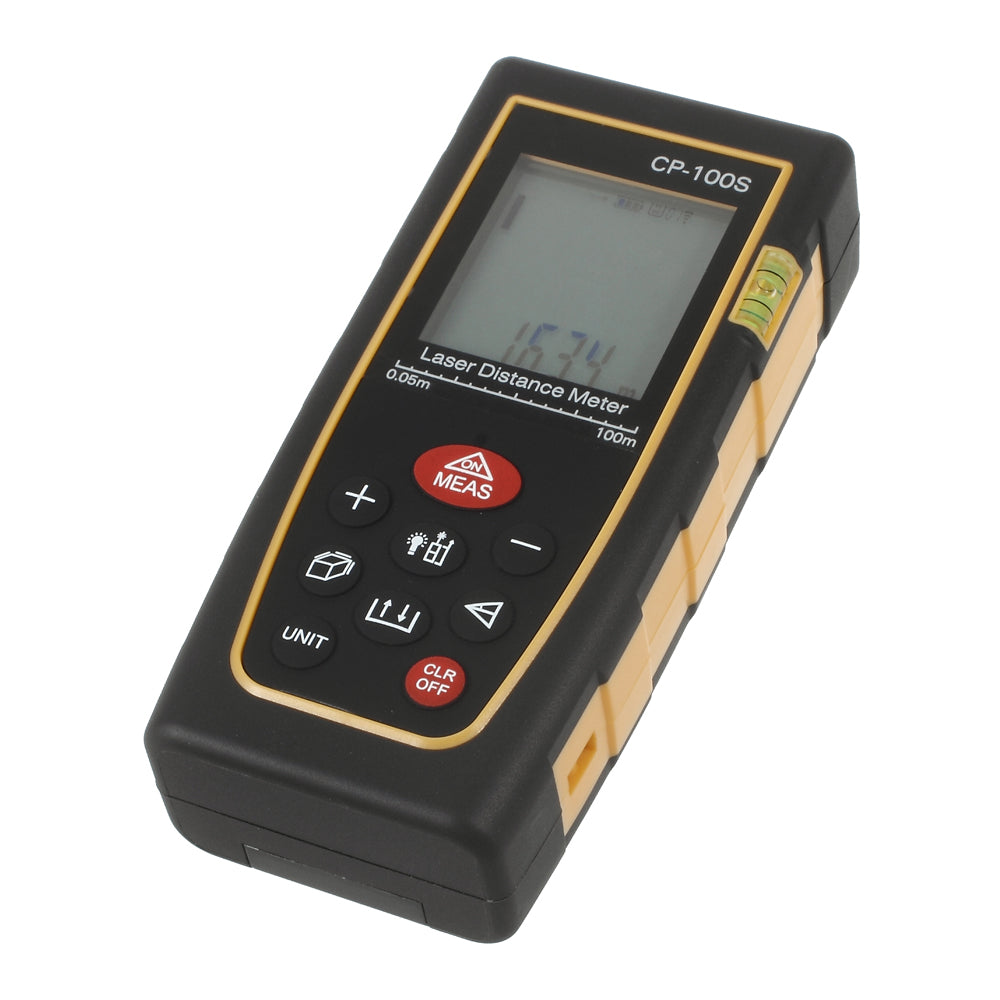 CP-100S Digital Handheld Laser Distance Meter 100m Rangefinders Area/Volume Tool