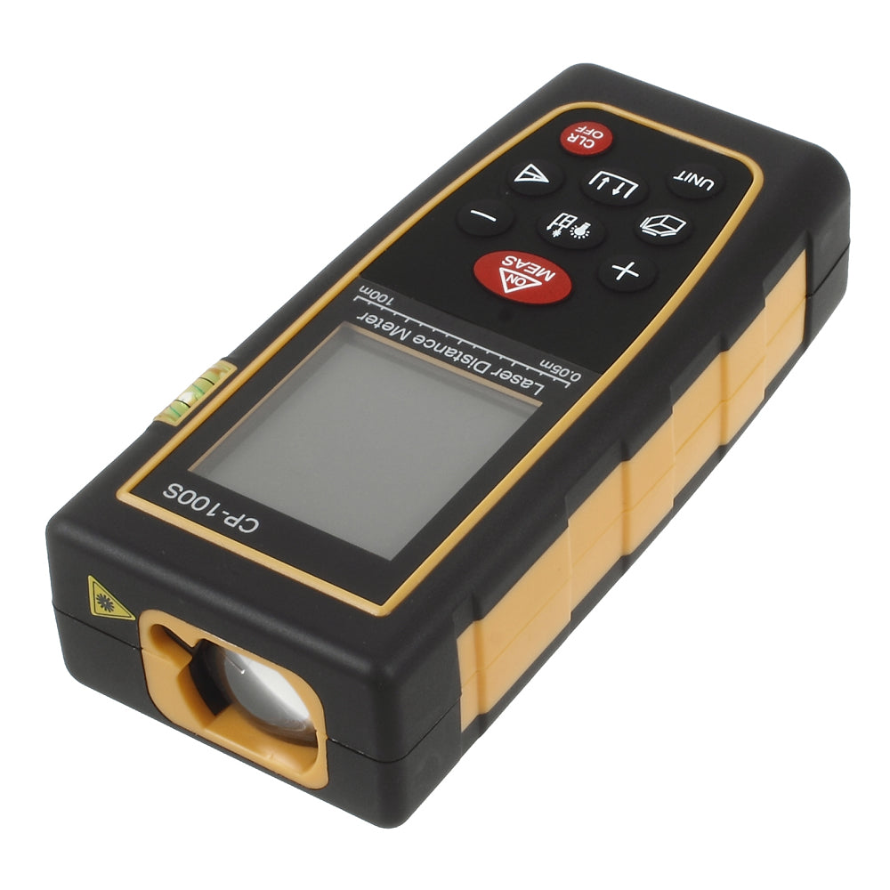 CP-100S Digital Handheld Laser Distance Meter 100m Rangefinders Area/Volume Tool