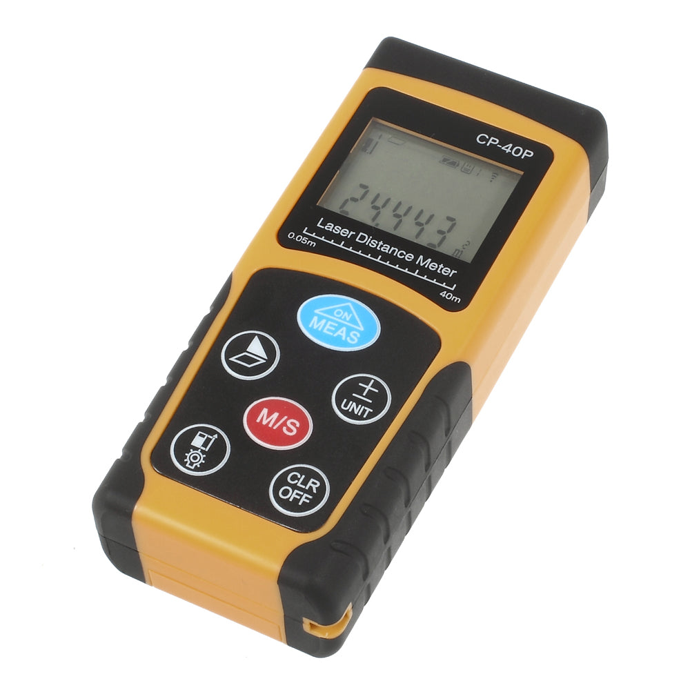 CP-40P 40m Digital Laser Distance Meter Rangefinder Area/Volume Calcul ...