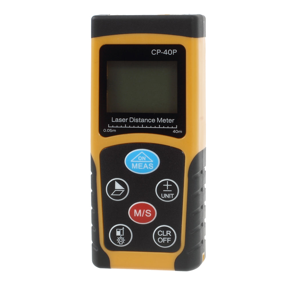 CP-40P 40m Digital Laser Distance Meter Rangefinder Area/Volume Calculation