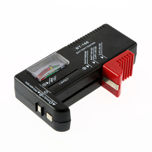 BT-168 AA/AAA/C/D Battery + Universal Button Cell Battery + 9V Square Battery Tester Volt Checker