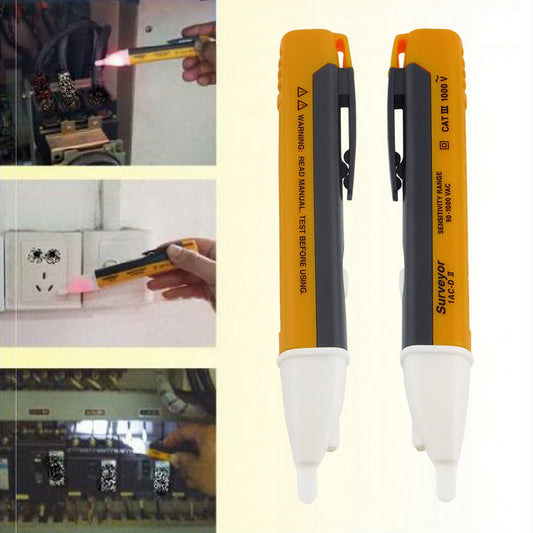 1AC-D LED Light AC Electric Voltage Tester Volt Alert Pen Detector Sensor 90~1000V