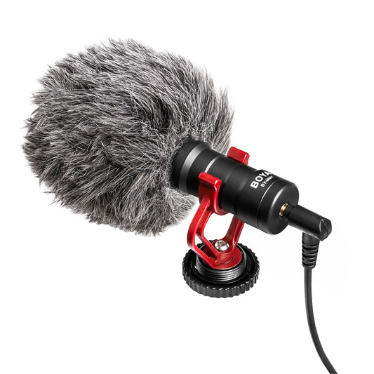 Boya BY-MM1 Mobile Camera Universal Mini Capacitance Live Video Microphone