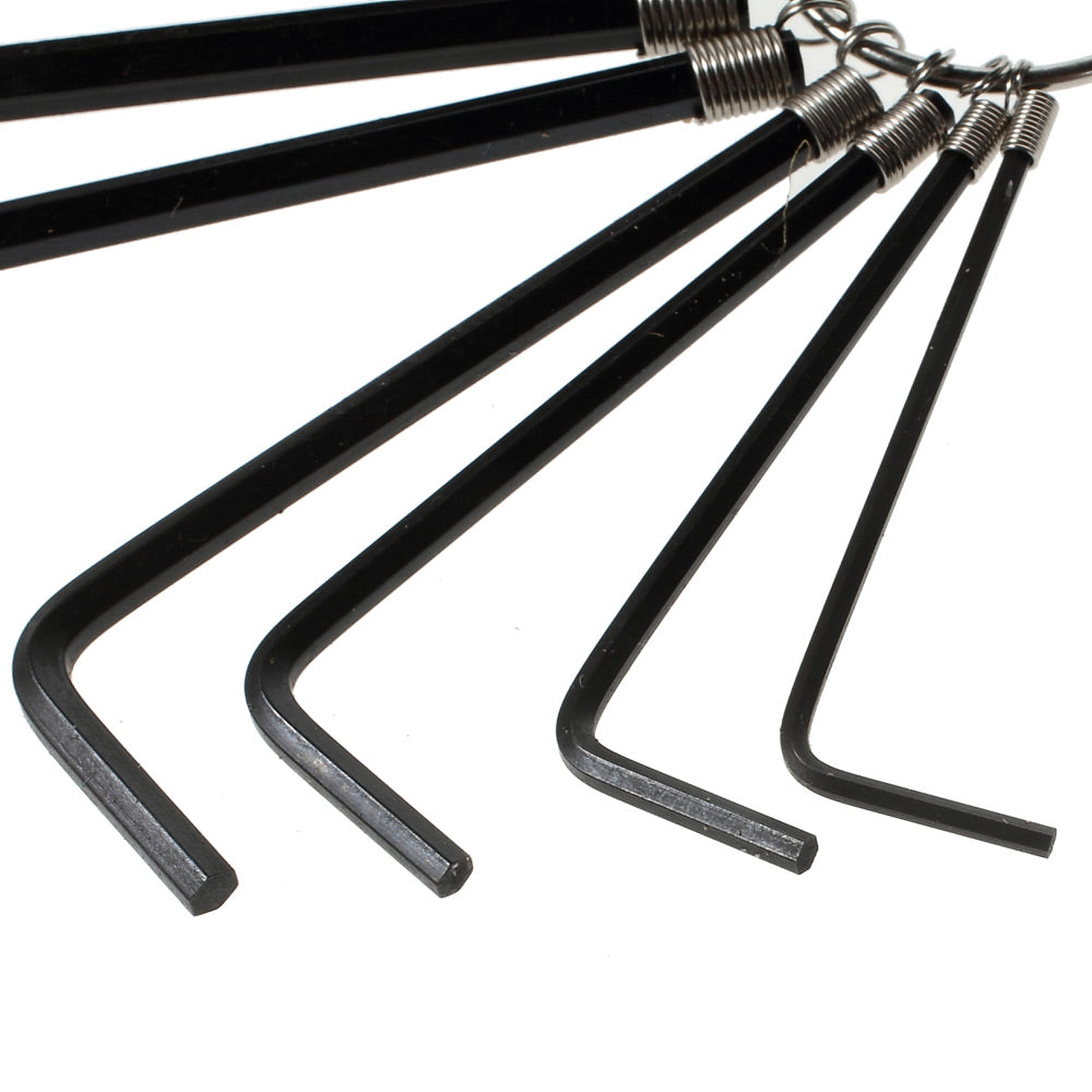 8-in-1 Flat Point Hex Key Ring Set Repair Hand Tool for Cellphone Computer