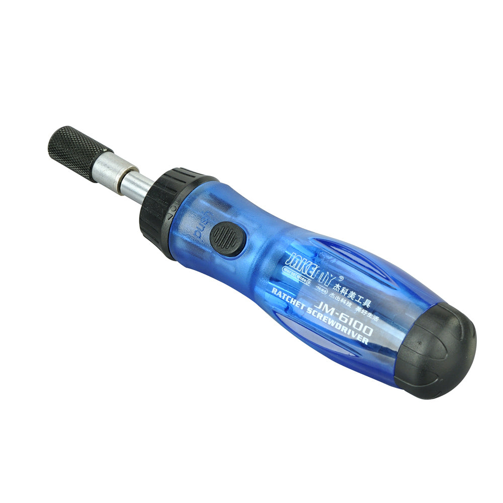 JAKEMY JM-6100 Magnetic Ratchet Screwdriver with Multi Bits