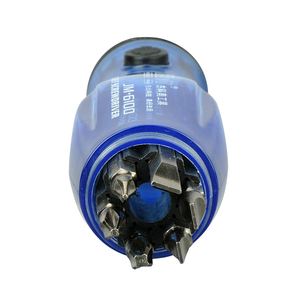 JAKEMY JM-6100 Magnetic Ratchet Screwdriver with Multi Bits