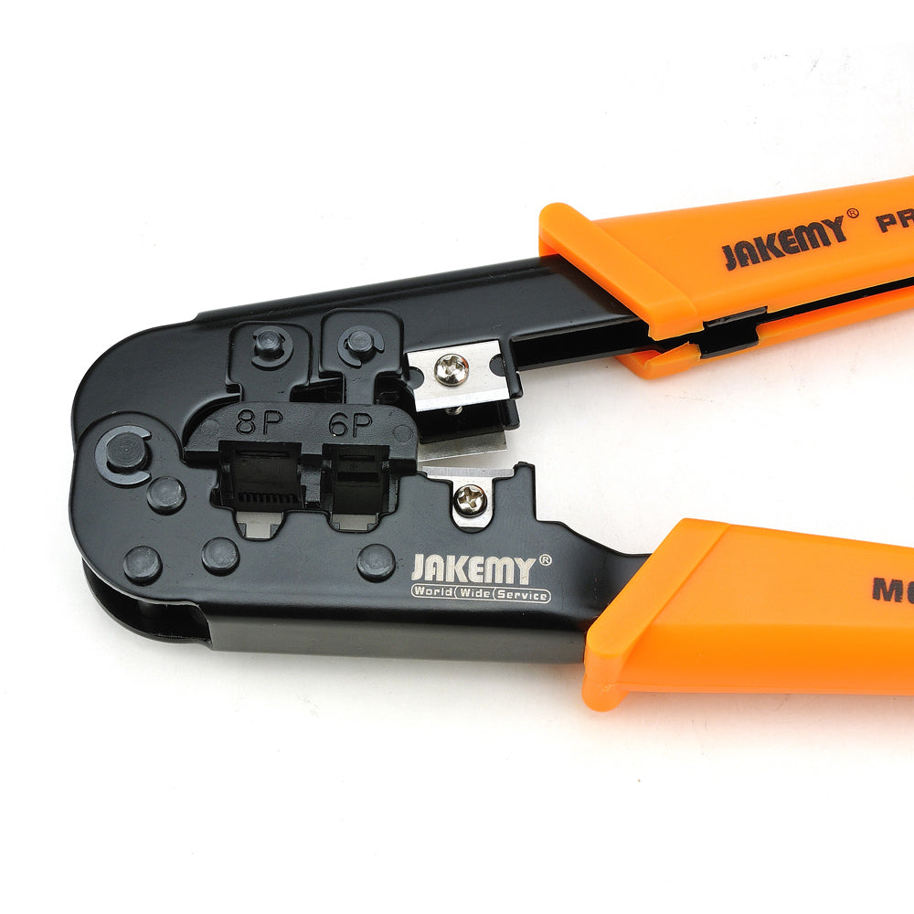 Jakemy JM-CT4-1 6P 8P Telephone Network Cable Crimping Pliers Clamp Tool
