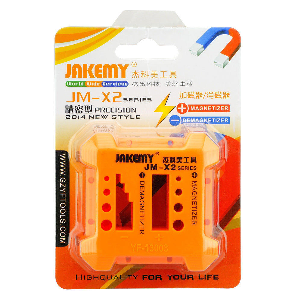 Jakemy JM-X2 Magnetizer Demagnetizer for Screwdriver Tips and Other Components