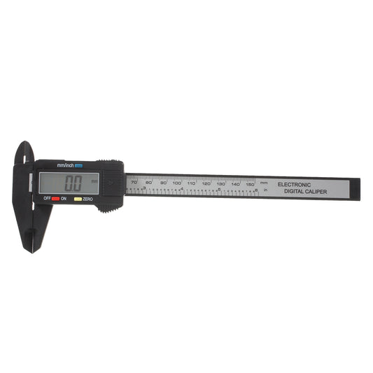 6-inch 150mm Carbon Fiber Composite Digital LCD Vernier Caliper Measurement Tool