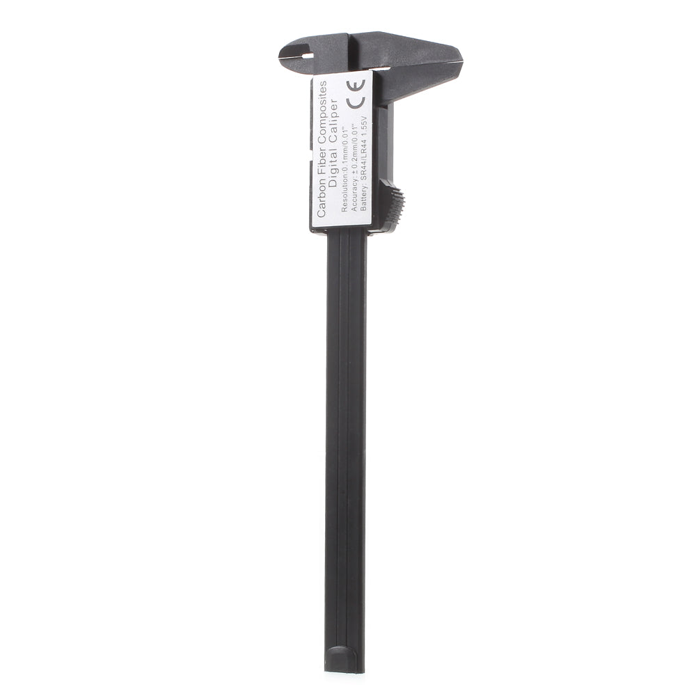 6-inch 150mm Carbon Fiber Composite Digital LCD Vernier Caliper Measurement Tool