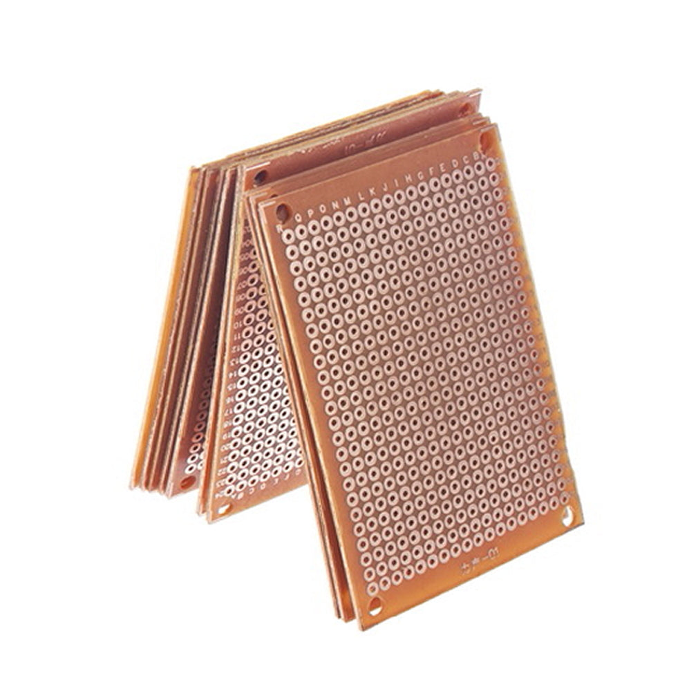 10Pcs/Set CX820 Universal PCB Boards DIY Prototype Single Side Copper PCB Boards (5x7cm)