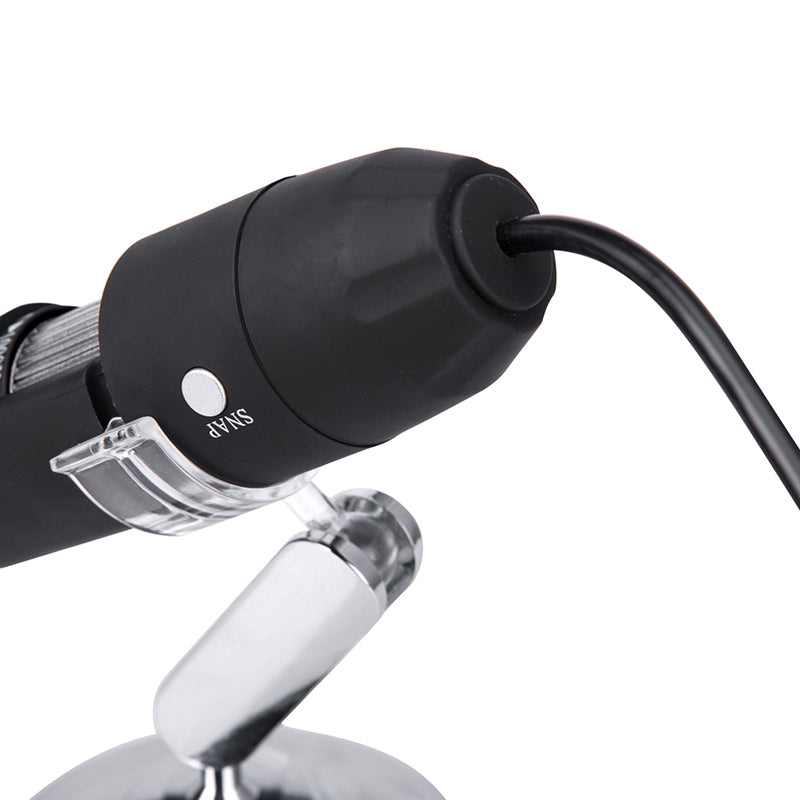 Digital Microscope 3-in-1 USB Endoscope 50X-1000X Magnification 8-LED Mini Camera for Mac Window Android